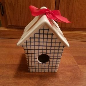 Rae Dunn bird house